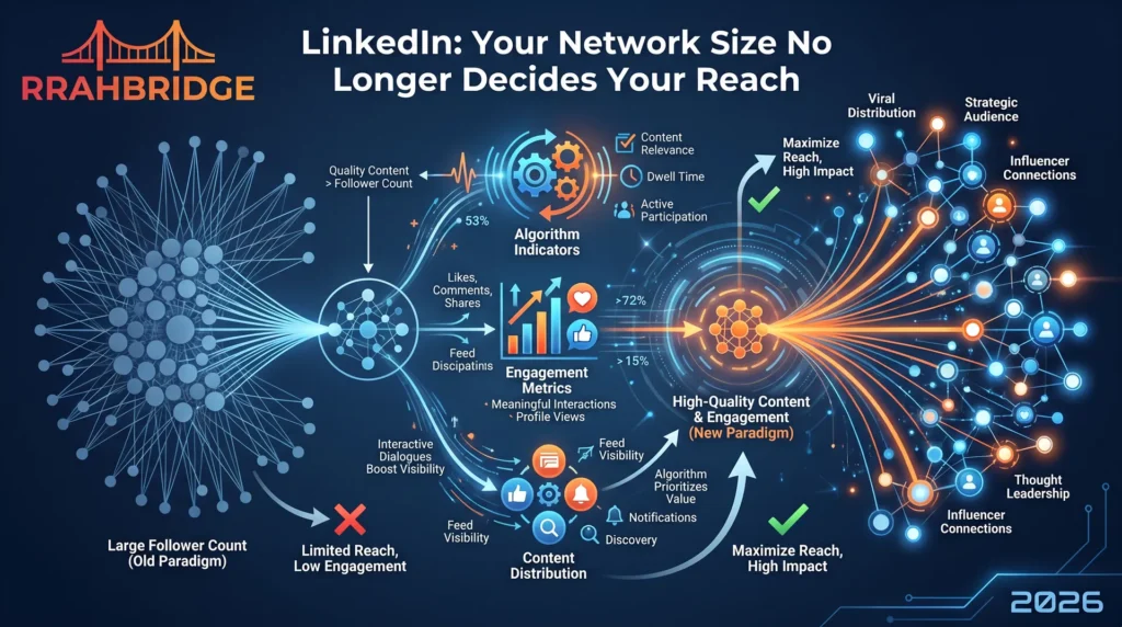 LinkedIn: Your Network Size No Longer Decides Your Reach